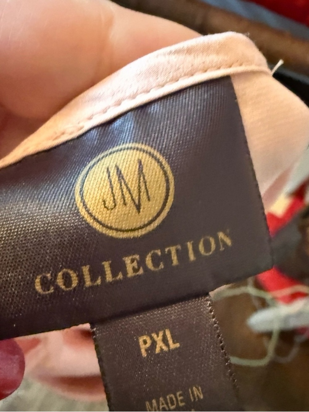 JM Collection Light Pink Cold-Shoulder Ruffle Tank - Picture 4 of 5